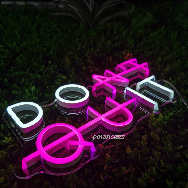 “Don't Quit ” LED NEON SIGN