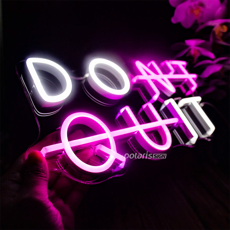 “Don't Quit ” LED NEON SIGN