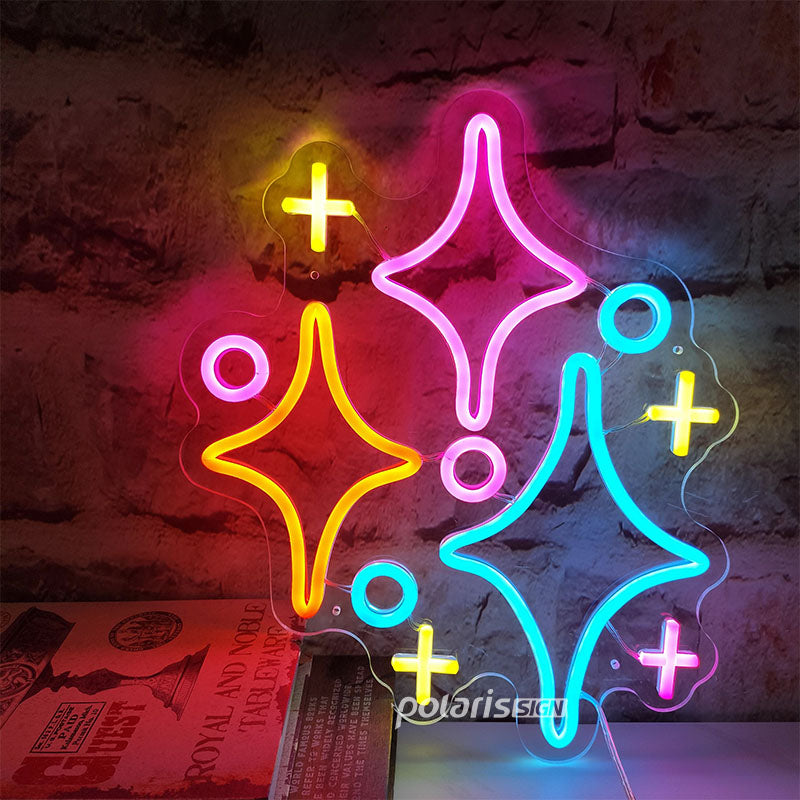 “TWINKLE STARS”LED Neon Sign - POLARIS LED NEON SIGN
