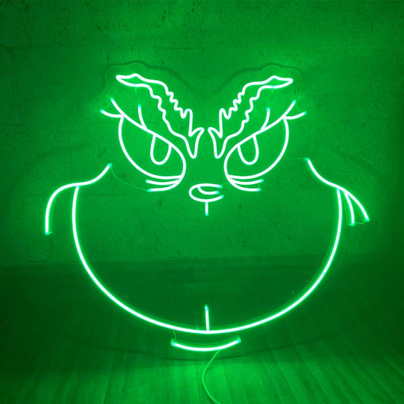 Christmas Grinch LED NEON SIGN