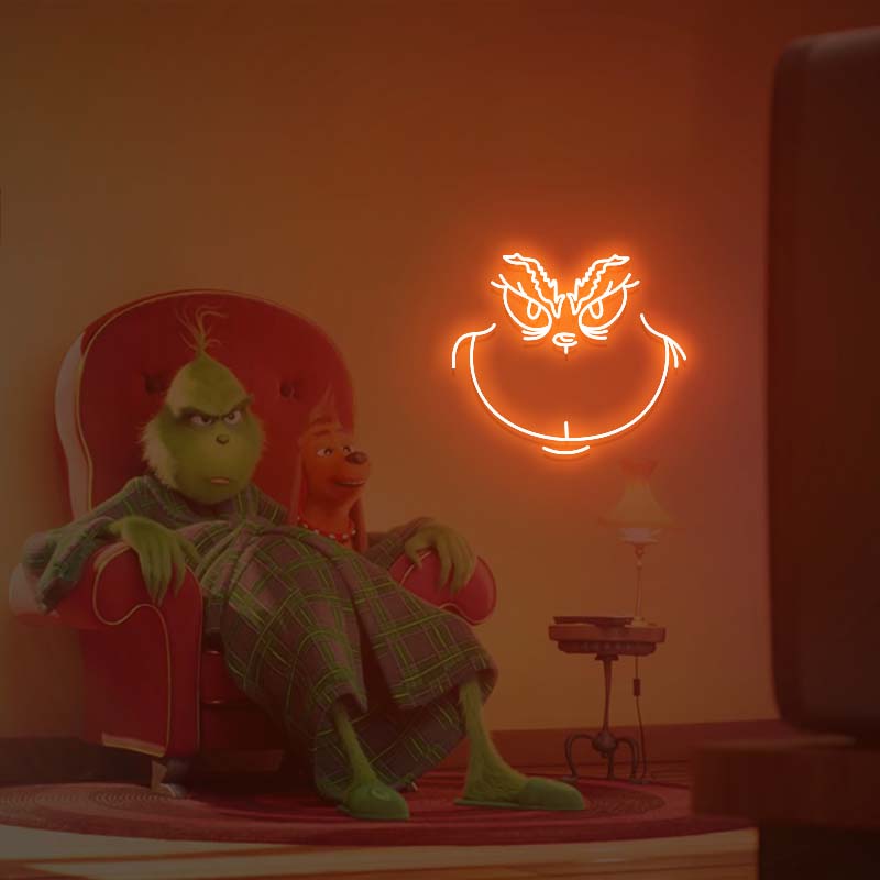 Christmas Grinch LED NEON SIGN