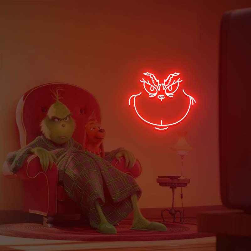 Christmas Grinch LED NEON SIGN